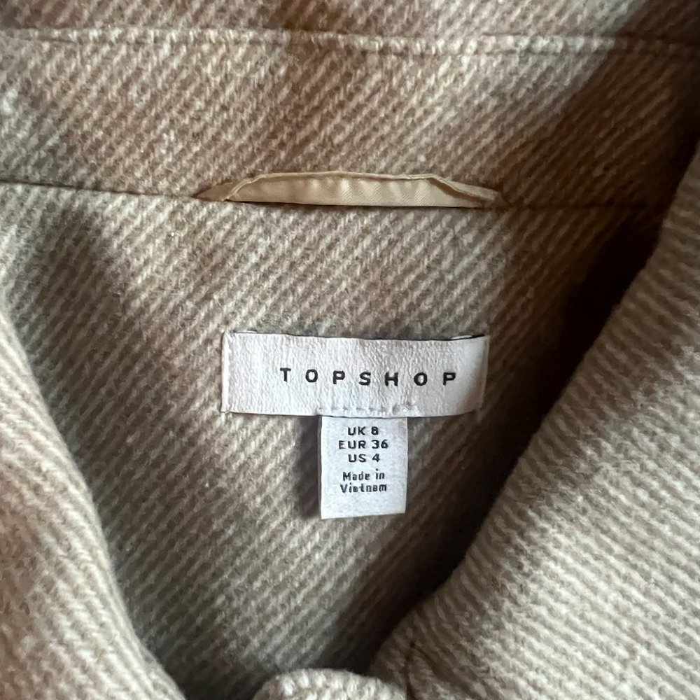 Topshop Shacket - Picture 2 of 3